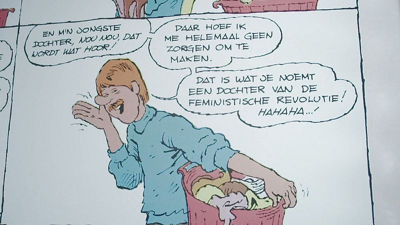 Dingen van Vroeger - Jan Jans en de kinderen - Afbeelding uit stripboek
