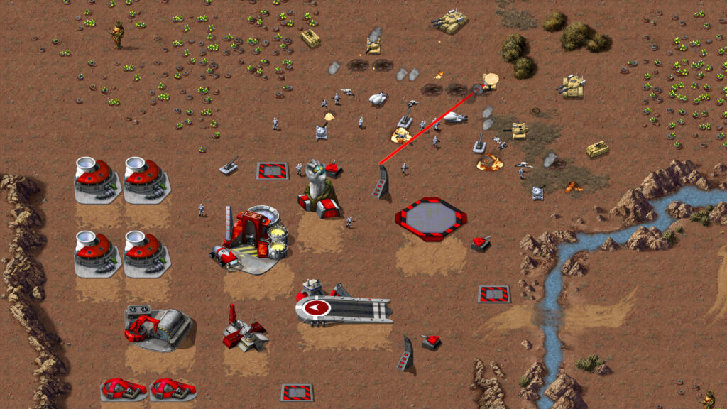 Command and conquer - screenshot uit het spel - via STEAM