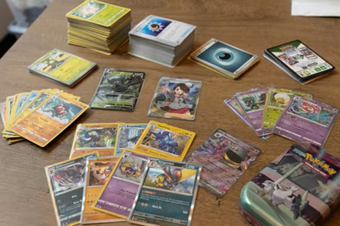 Complete verzameling Pokémon kaarten
