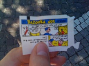 Bazooka Joe kauwgom