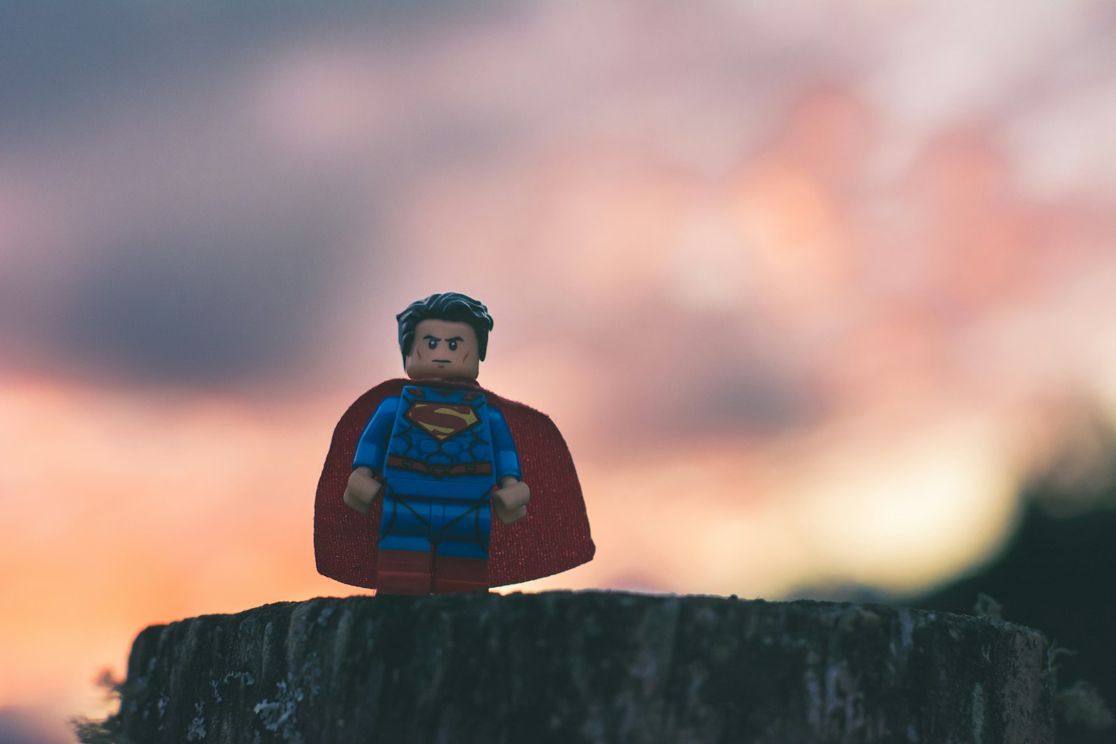 Bekende stripfiguren: Superman poppetje