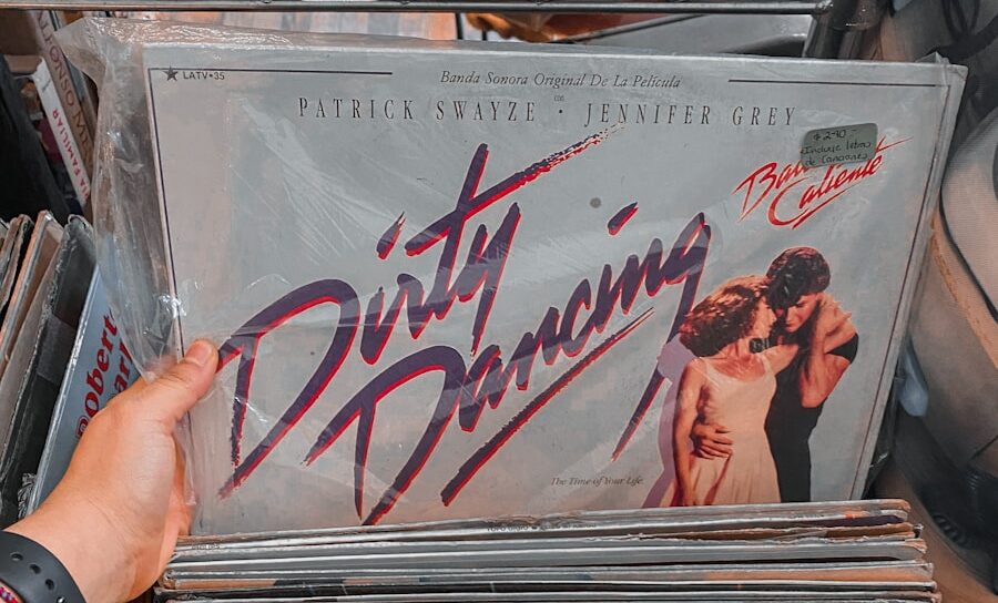 Een vinylplaat van Dirty Dancing