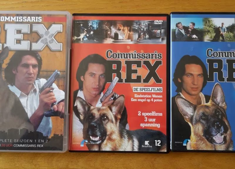 DVD's van commissaris Rex