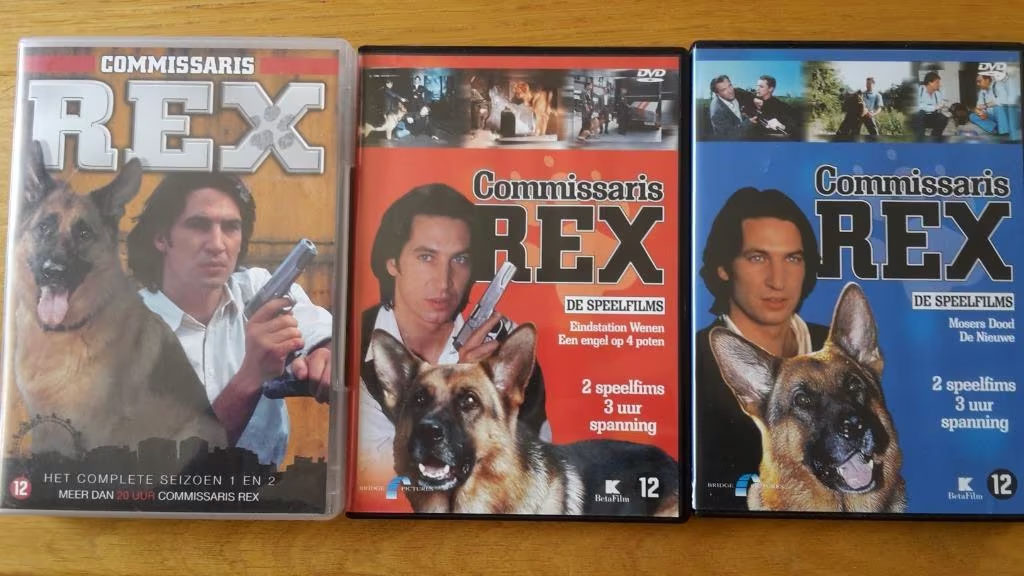 DVD's van commissaris Rex