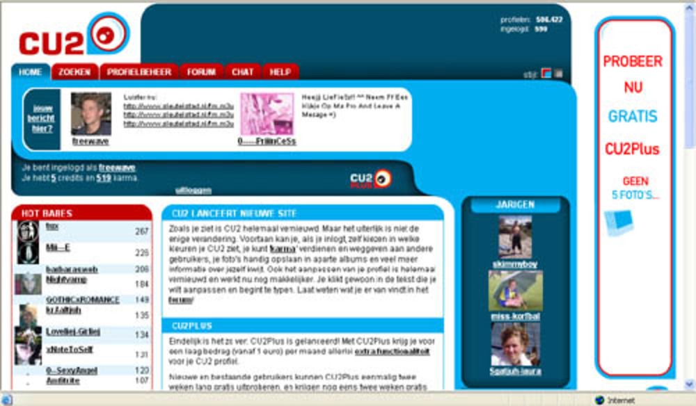 CU2: het populaire sociale netwerk in Nederland