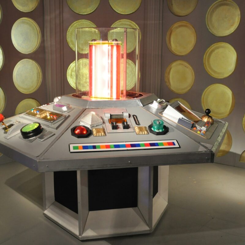 Een afbeelding uit de Engelse serie: Doctor Who